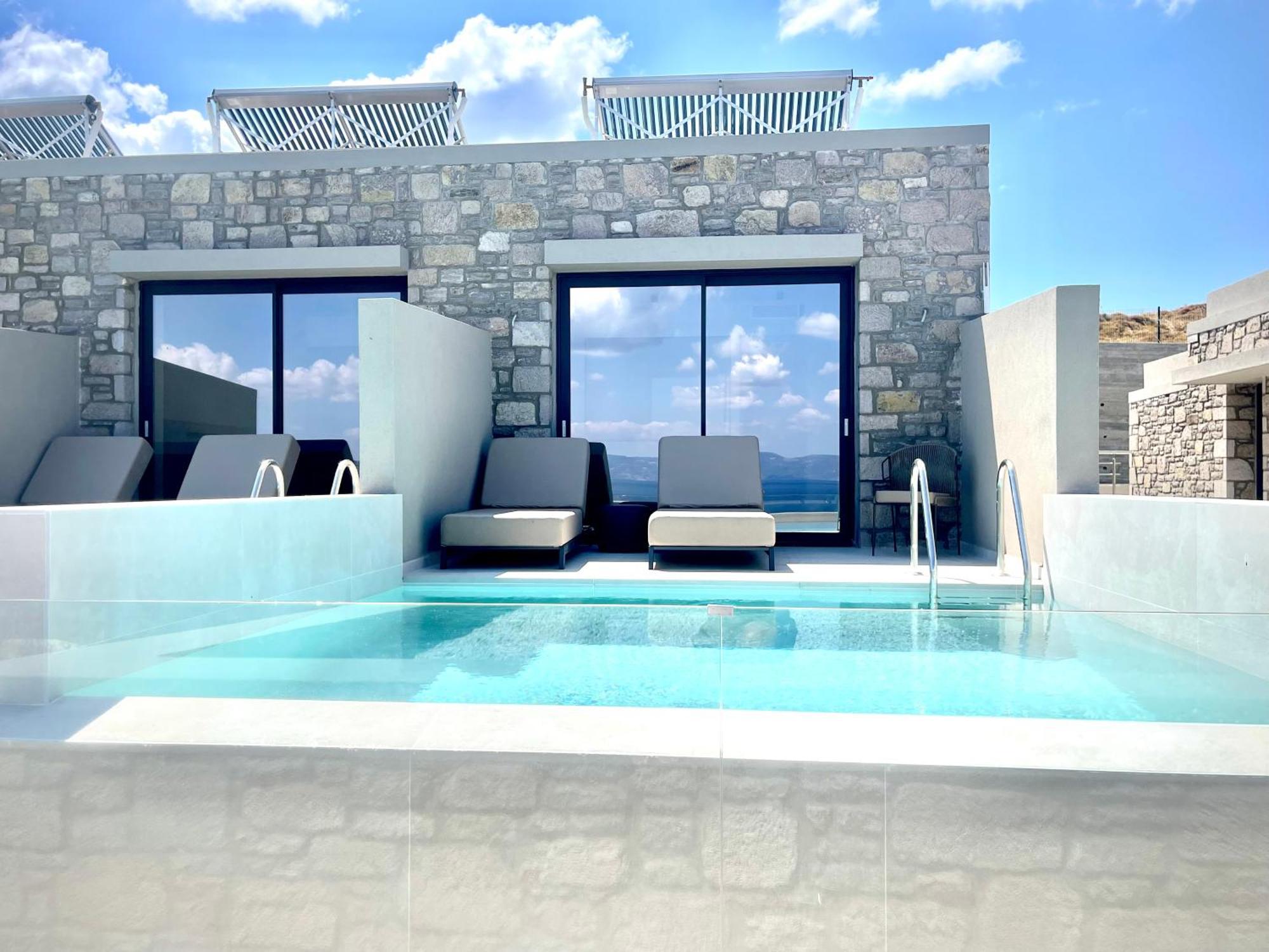Eleia Seafront Rooms & Villas Petra  Bagian luar foto