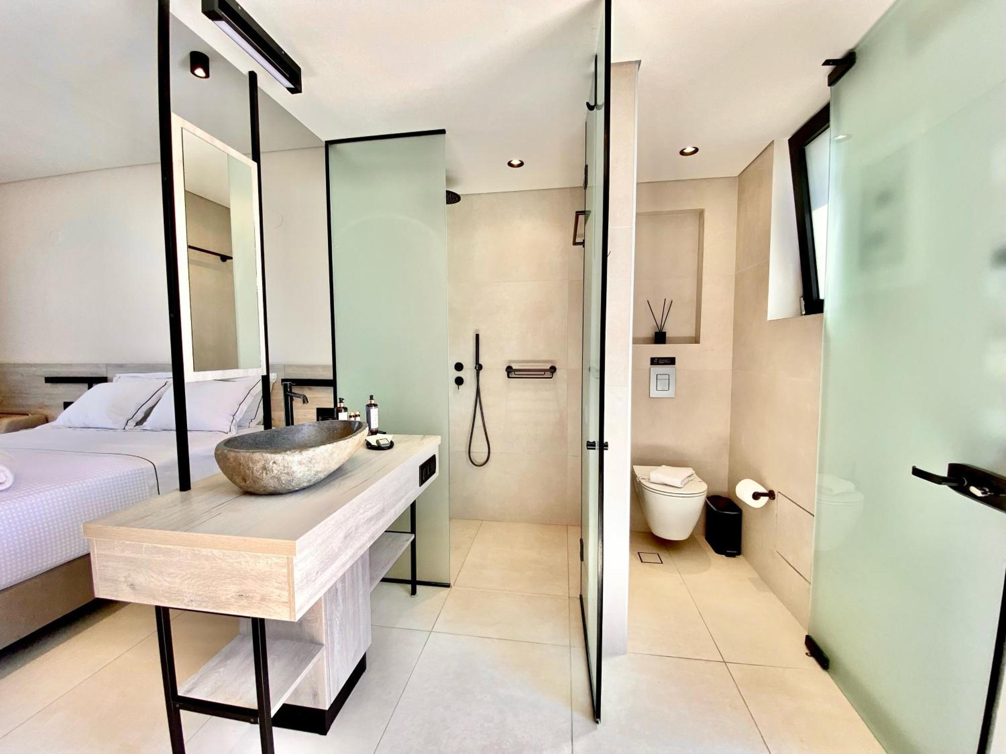 Eleia Seafront Rooms & Villas Petra  Bagian luar foto