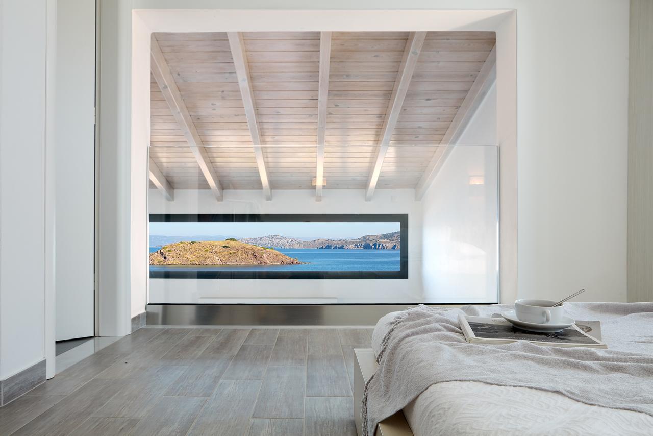 Eleia Seafront Rooms & Villas Petra  Bagian luar foto