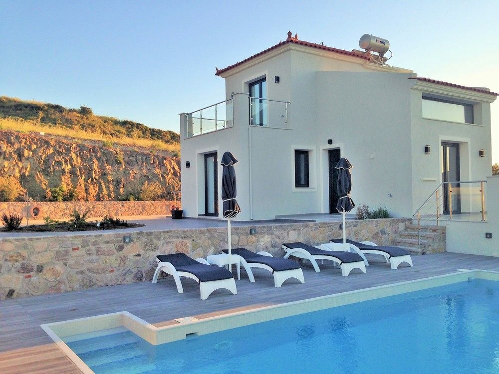 Eleia Seafront Rooms & Villas Petra  Bagian luar foto
