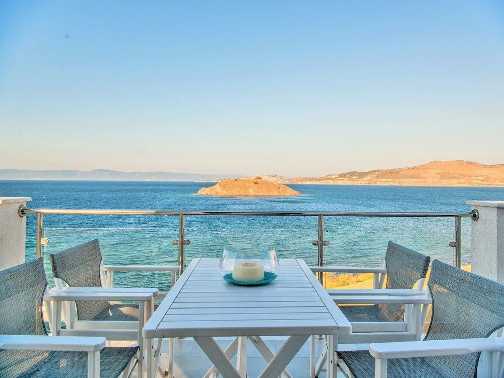 Eleia Seafront Rooms & Villas Petra  Bagian luar foto